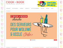 Tablet Screenshot of cookandbook.com